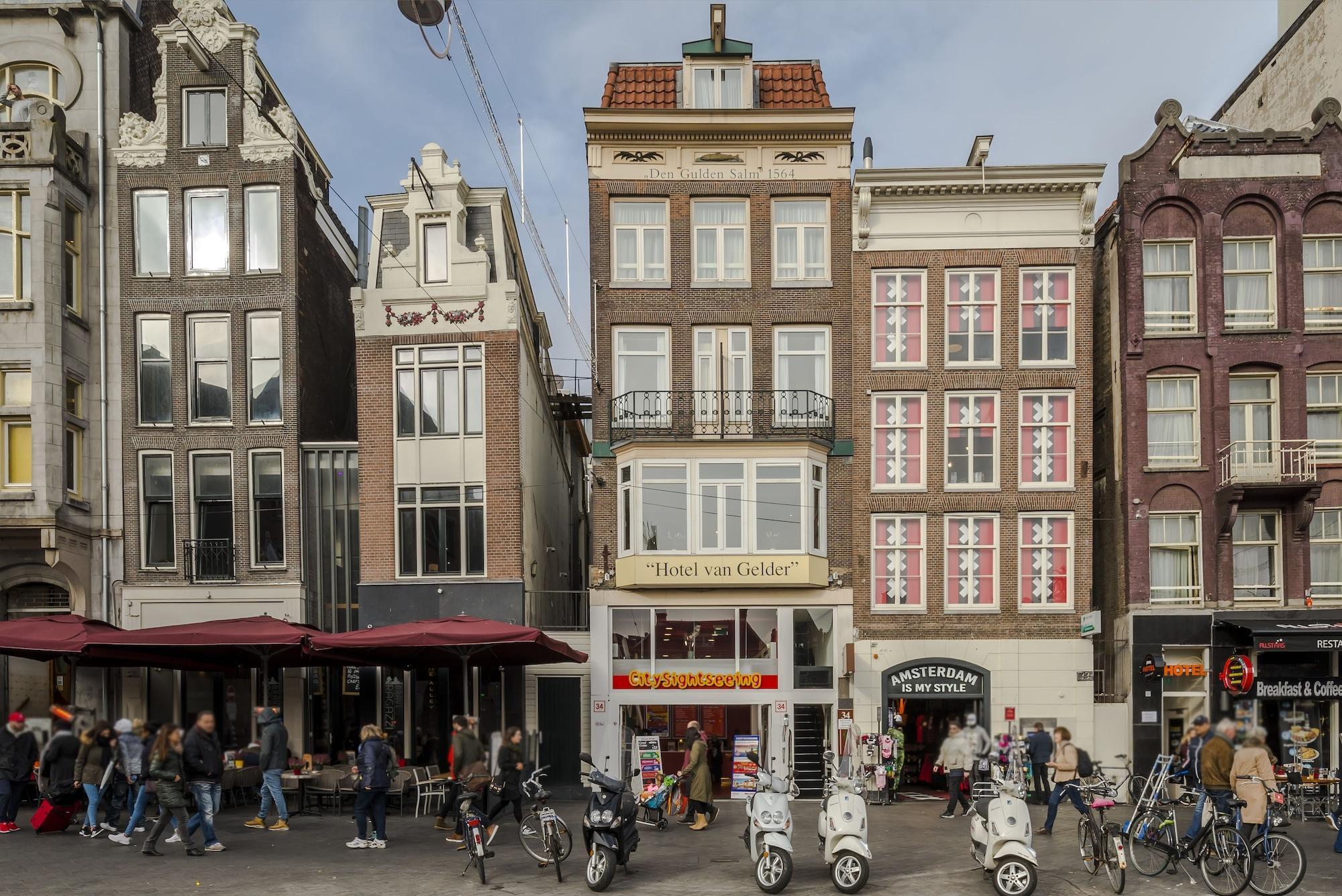 Hotel Van Gelder Amsterdam Exterior foto